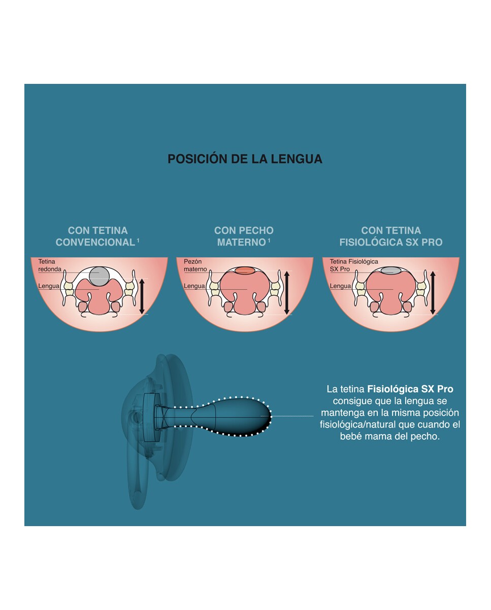 Pack de 2 Chupetes Silicona Fisiológicos SX Pro +18 meses Suavinex 4