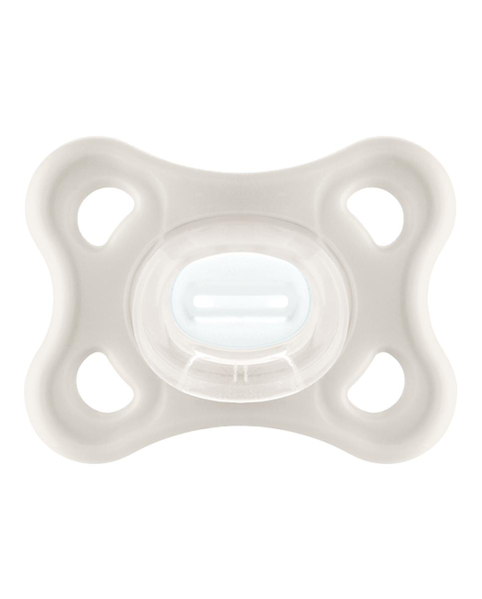 Imagen 4 de Chupete Todo Silicona 2uds Skin Soft Silicone de Fácil Aceptación 3-12 Meses MAM