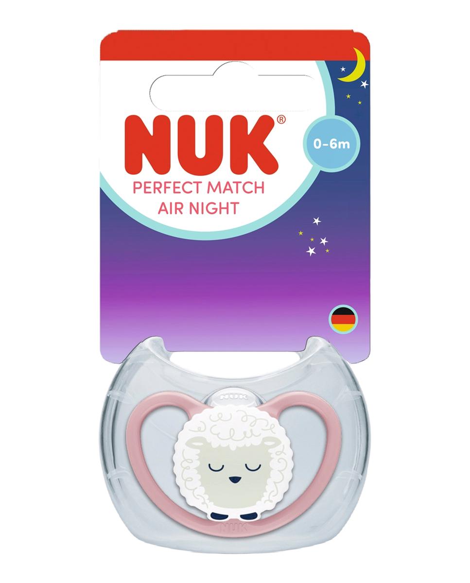 Imagen 2 de Nuk Chupete Perfect Match Air Night Silic. T1 0-6M (1 Ud) Surtido