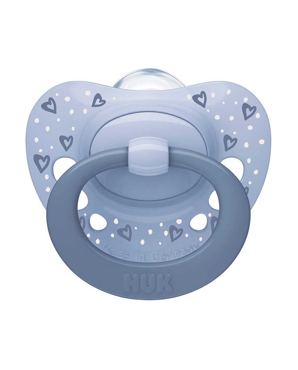 Imagen 5 de Nuk Chupete First Choice Classic Day & Night Silic. T2 6-18M (2 Uds) - Surtido