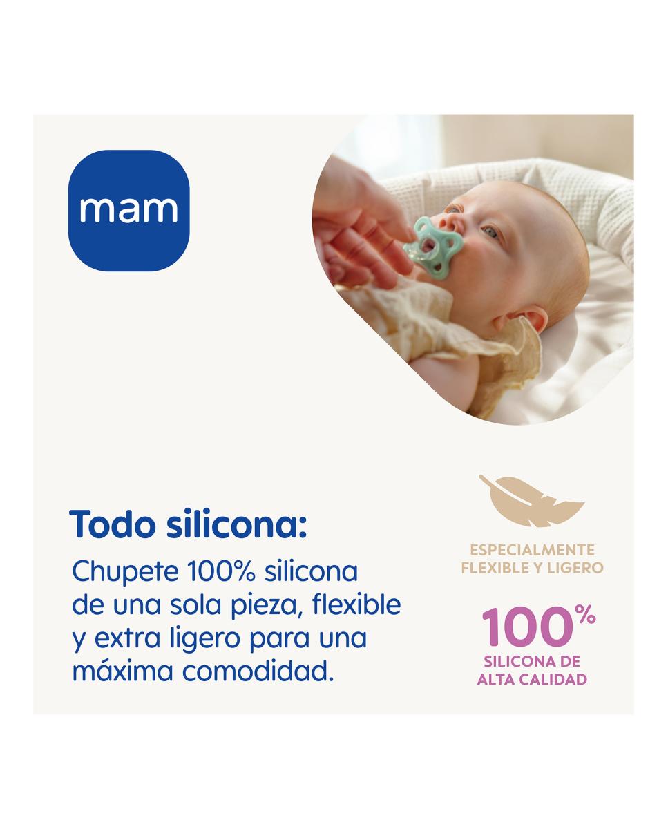2 Chupetes Comfort 0-3 meses MAM - Azul Azul-3