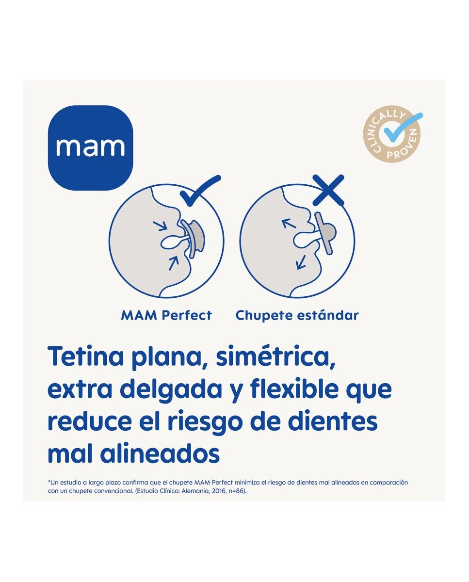 Chupete Perfect 16+ MAM - Rosa Rosa-3