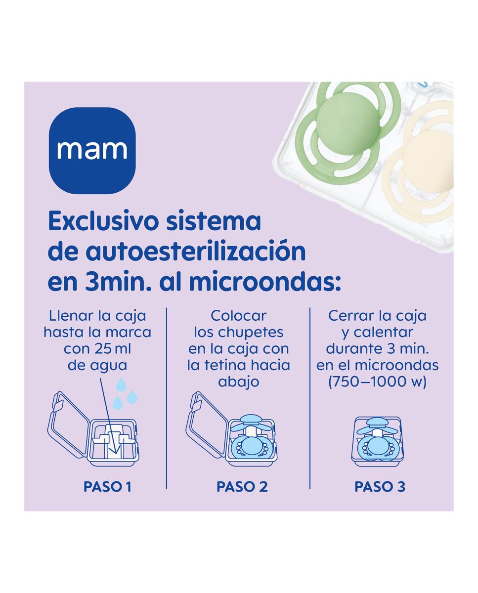 Chupete Perfect 6+ MAM - Azul Azul-5