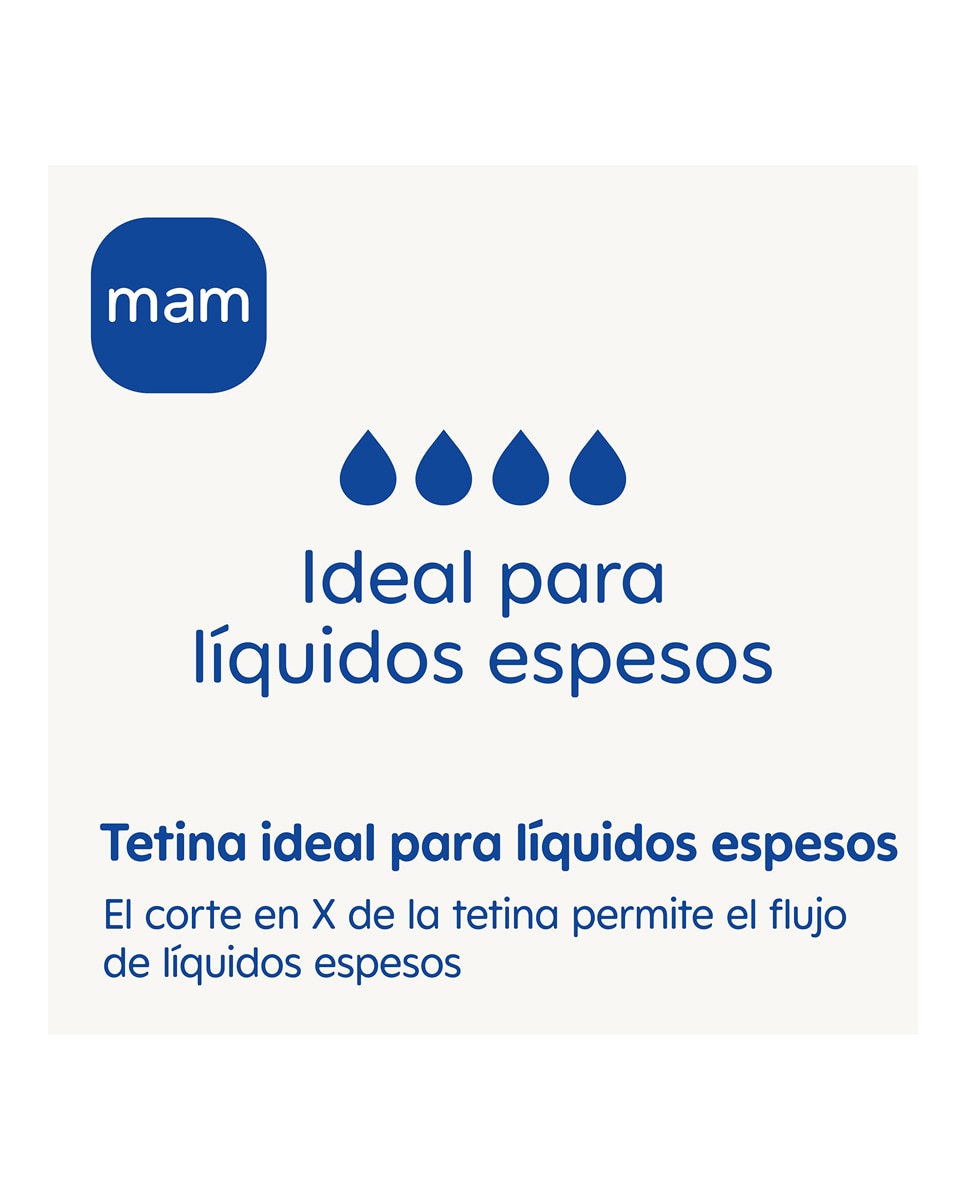 Tetina Silicona Flujo X MAM 5