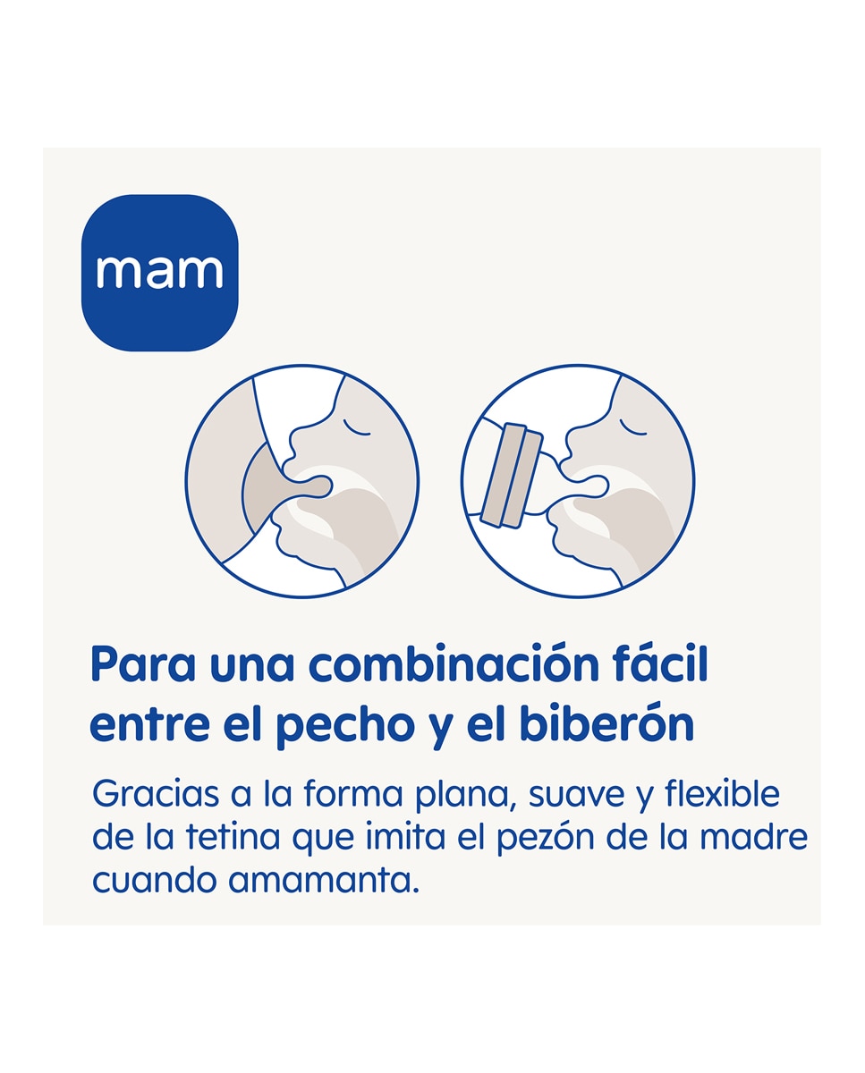 Tetina Silicona Flujo 3 MAM 4