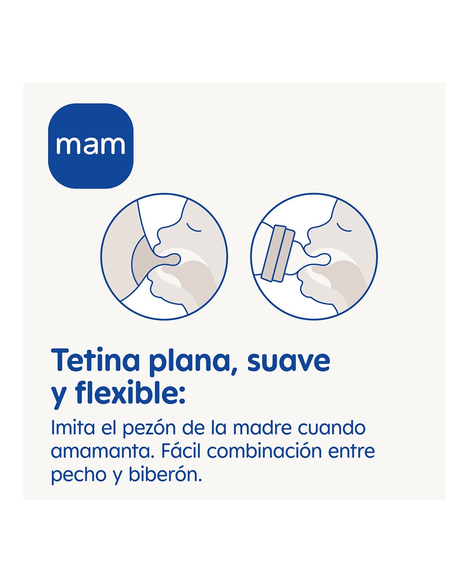 Biberón Anti-Colic Matt 320 ml Rosa MAM 5