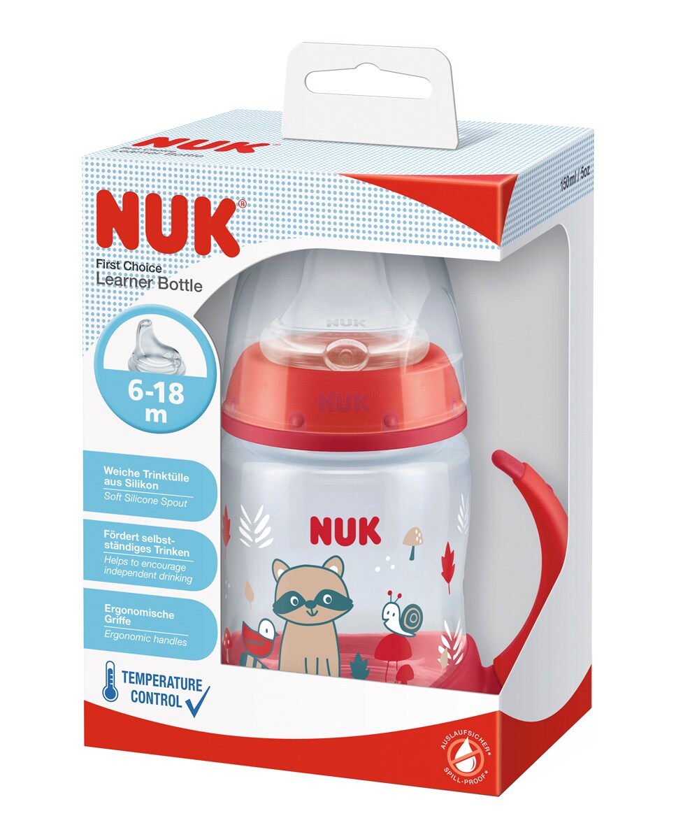 Biberón Entrena FC PP TC Silicona 150 ml Nuk 1