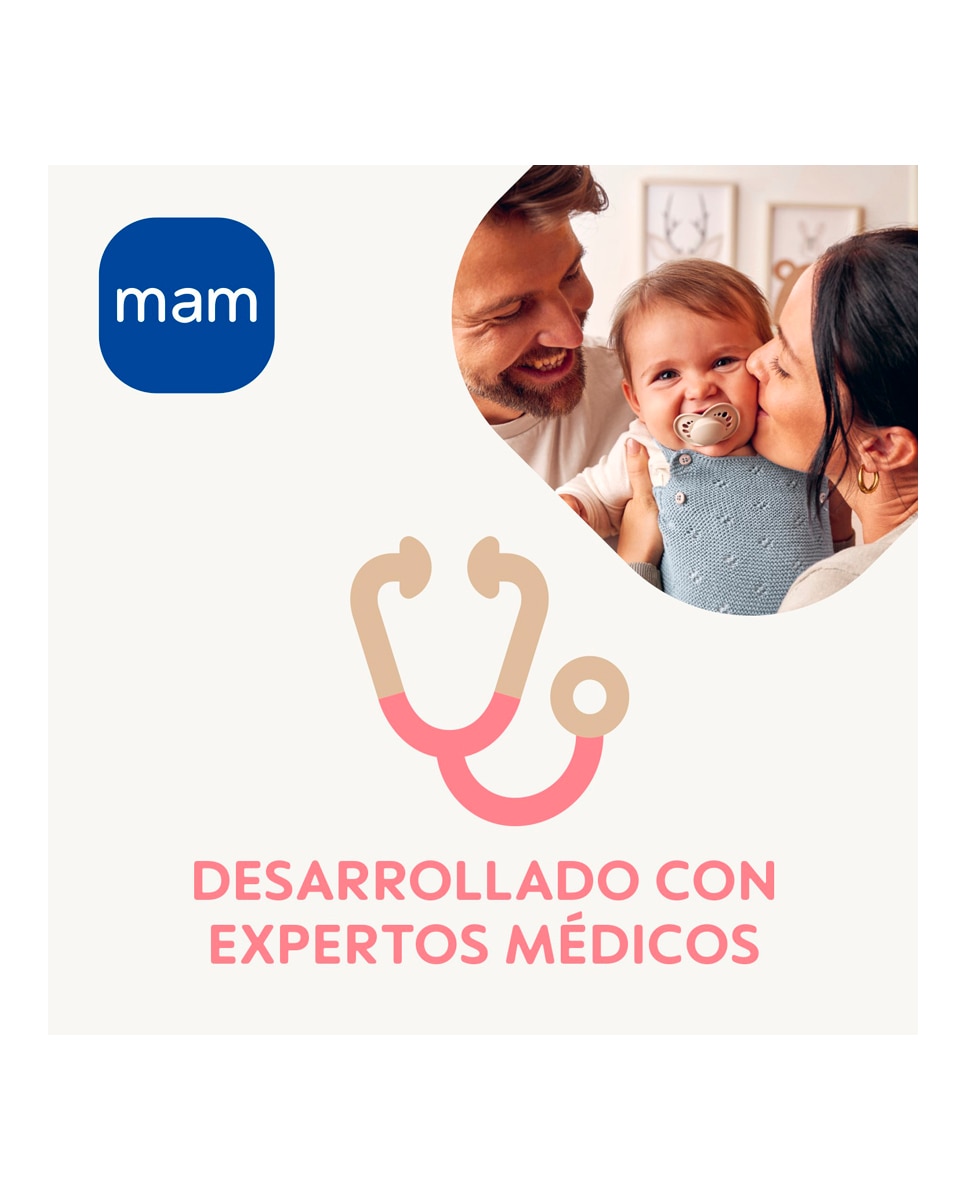 Pack 2 Biberones Anticólicos a partir de 4 Meses Easy Start 320 Ml MAM 8
