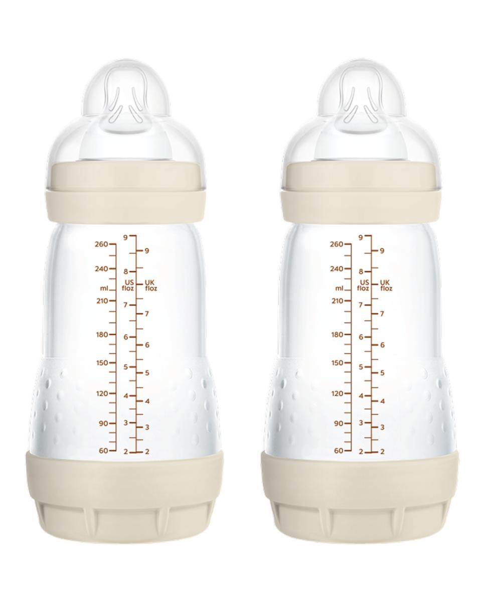 Pack 2 Biberones Anticólicos 2-4 Meses Easy Start 260 Ml MAM 3