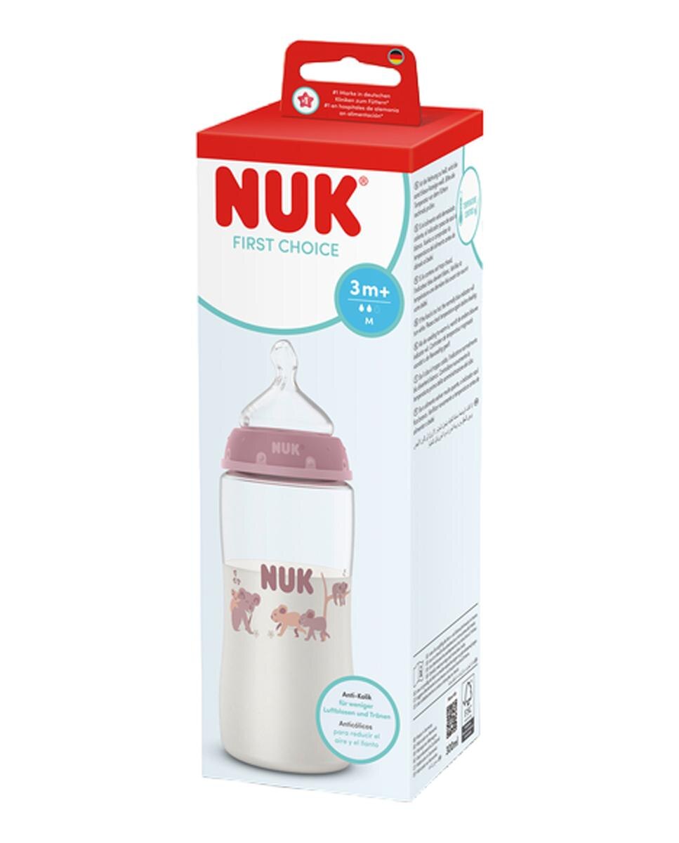 Imagen 2 de Nuk Biberon First Choice+ Sil. 300Ml (M) 3M+ Temp Control (Surtido)