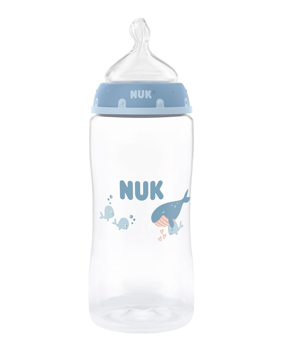 Imagen 3 de Nuk Biberon First Choice+ Sil. 300Ml (M) 3M+ Temp Control (Surtido)
