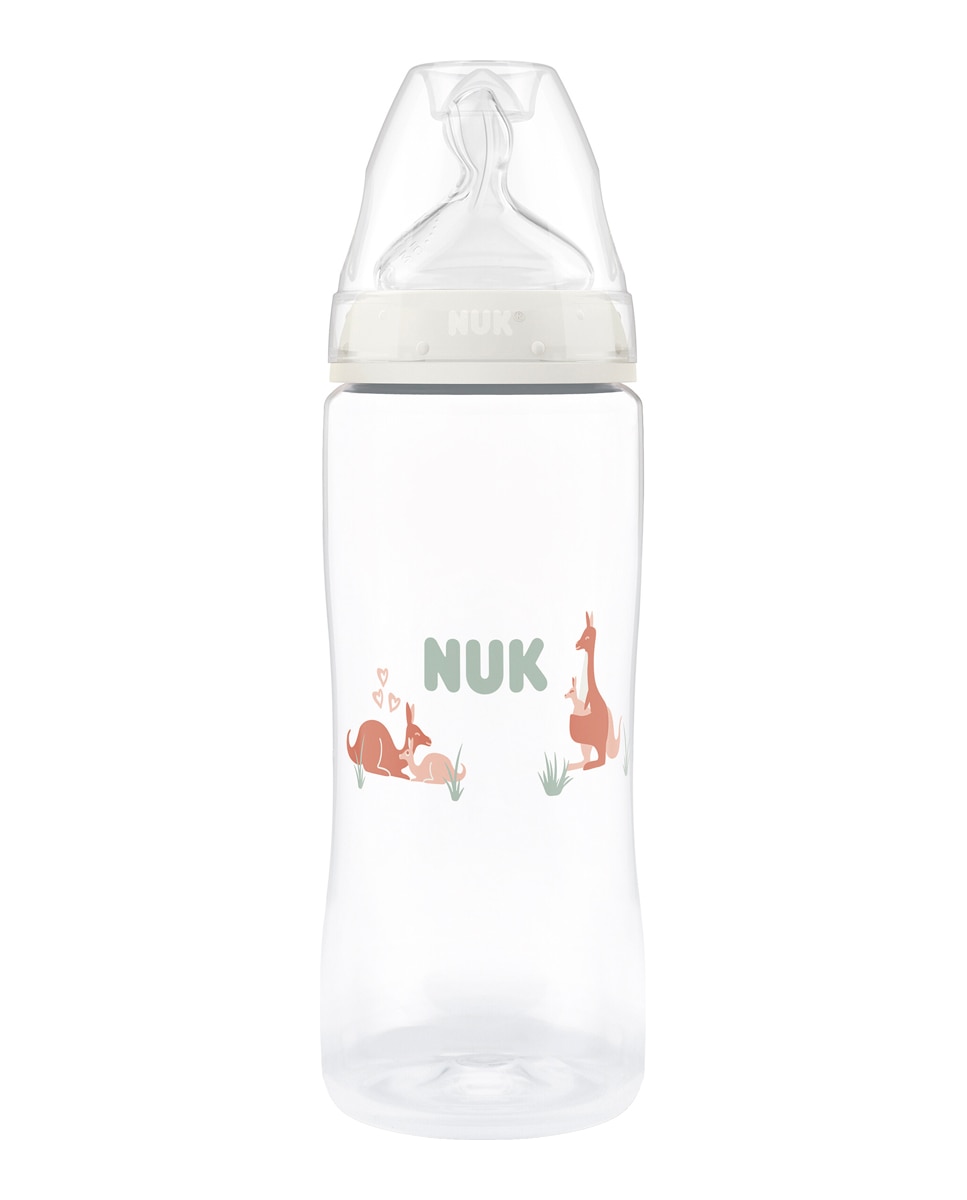 Imagen 2 de Nuk Biberon First Choice+ Sil. 360Ml (Xl) 6M+ Temp Control "Canguro" (Cereales)