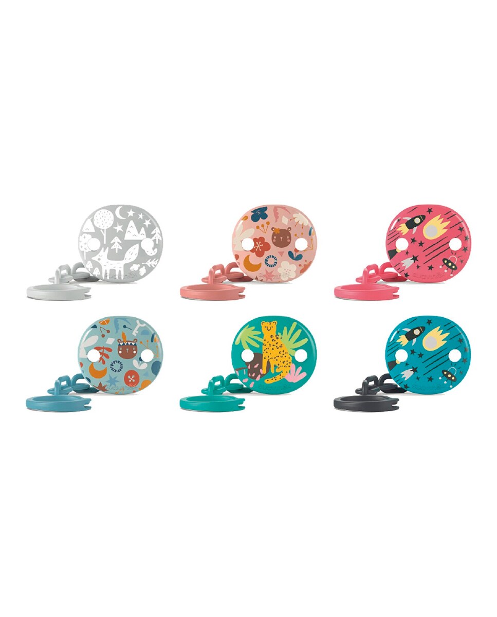 Broche de Pinza Decorado para chupete Suavinex 2