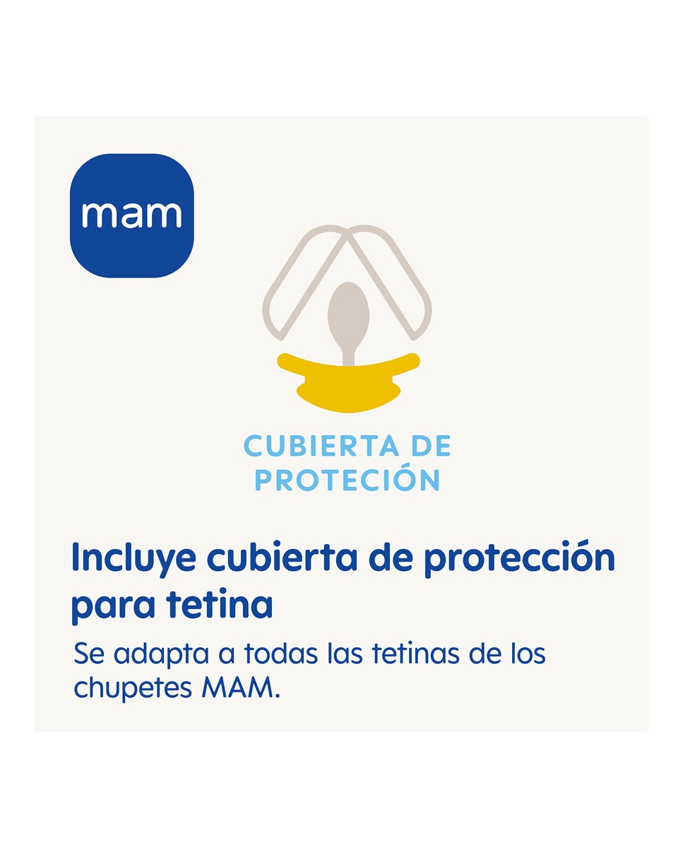 Broche Clip It! & Cover Rosa MAM 4