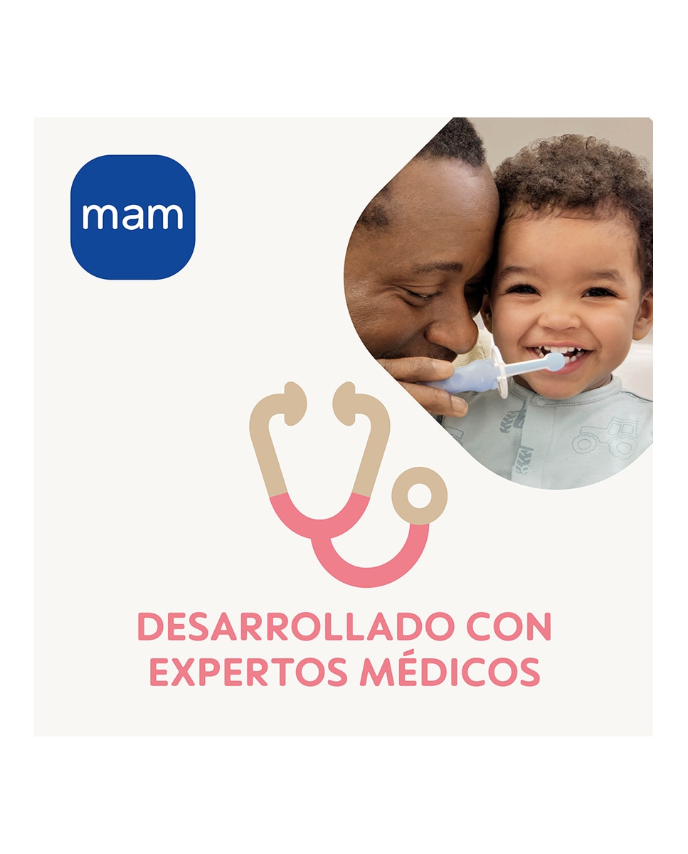 Imagen 6 de Cepillo de dientes bebé Training Brush Azul MAM