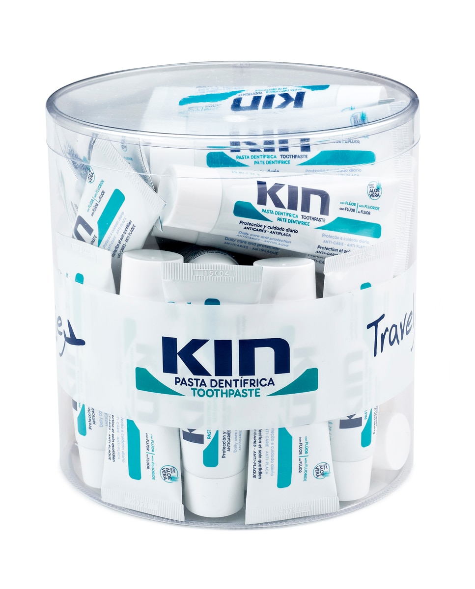 Kin - Pasta Dentífrica con Flúor y Aloe Vera 25 ml Kin.