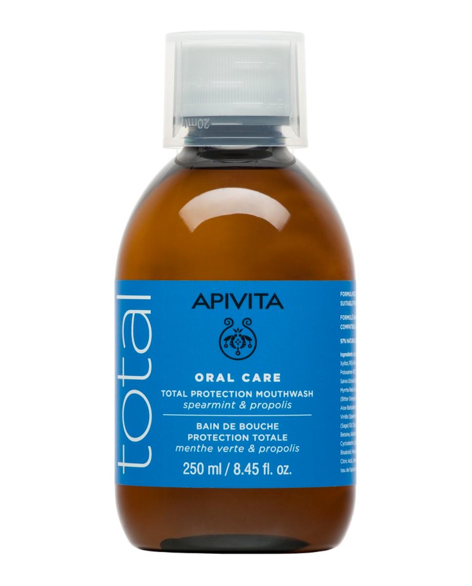 Imagen 0 de Enjua Gue Bucal Natural Con Hierbabuena Y Propóleo 250 Ml Apivita