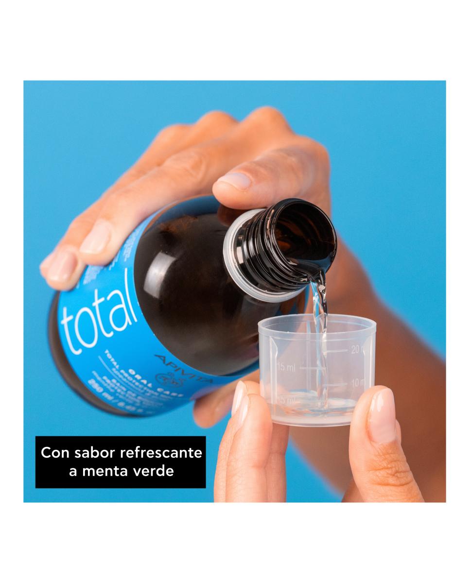 Enjua Gue Bucal Natural Con Hierbabuena Y Propóleo Apivita - 250 ml 4