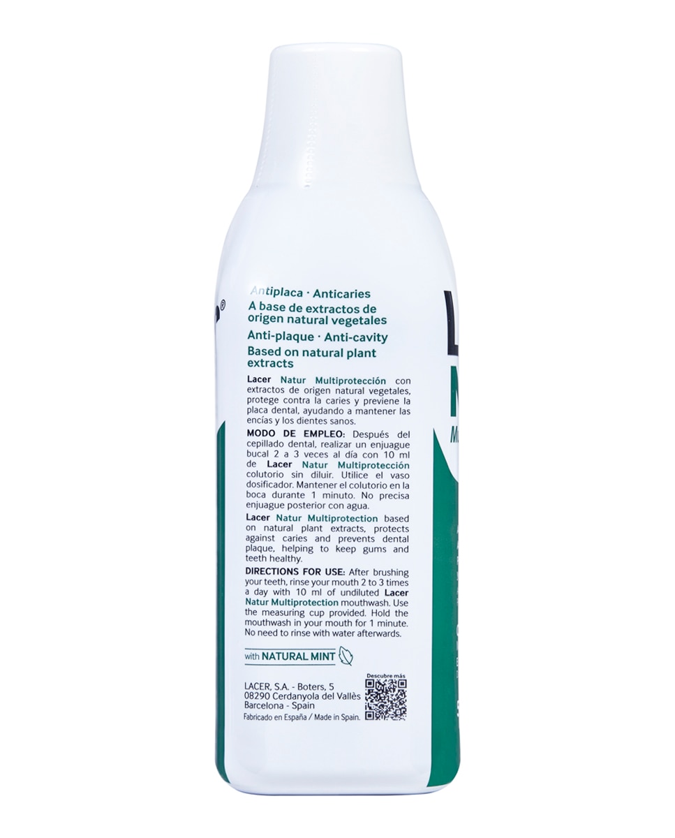 Colutorio 500 ml Lacer Natur - 500 ml 2