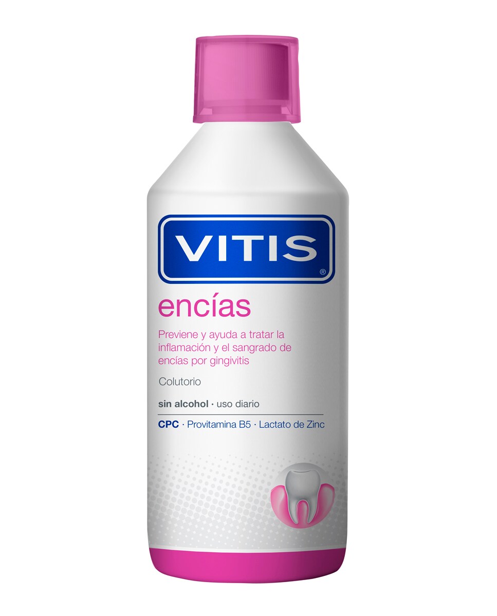 Colutorio Bucal Encías 500 ml Vitis 1
