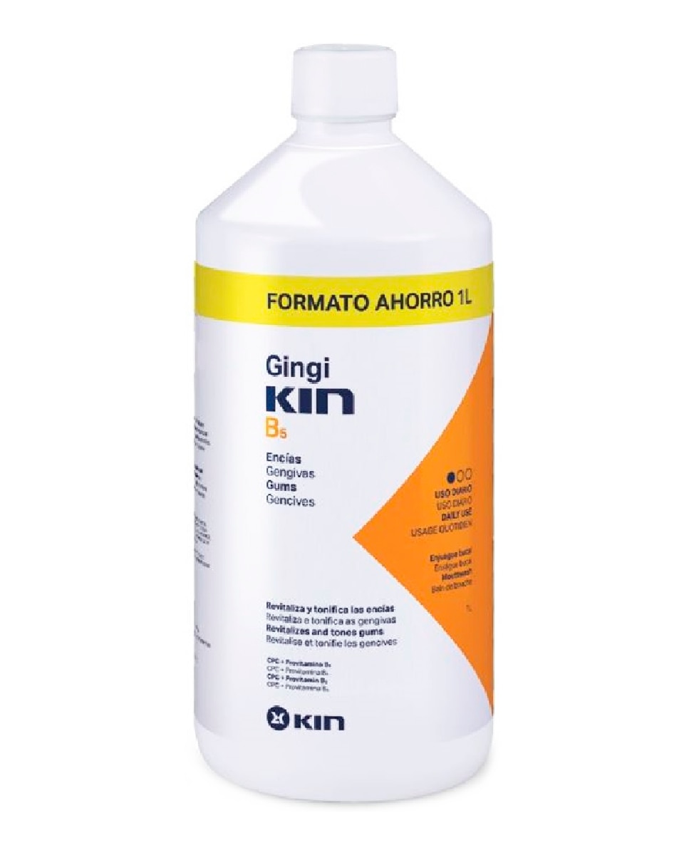 Kin - Enjuague Bucal GingiKin B5 1000 ml Kin.