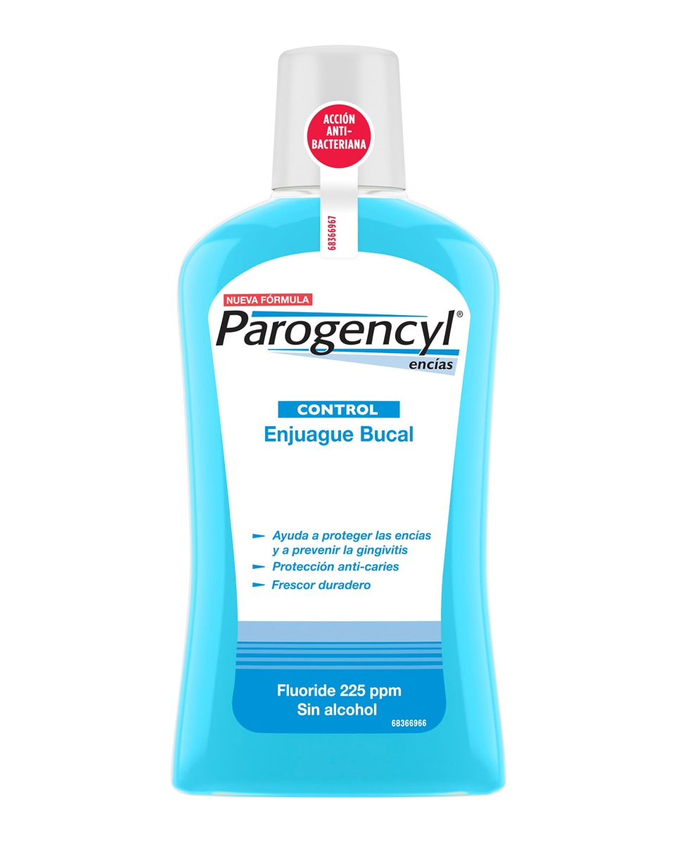 Parogencyl - Colutorio anti-bacteriano Parogencyl Encías Control Sabor Menta 500 ml Parogencyl.