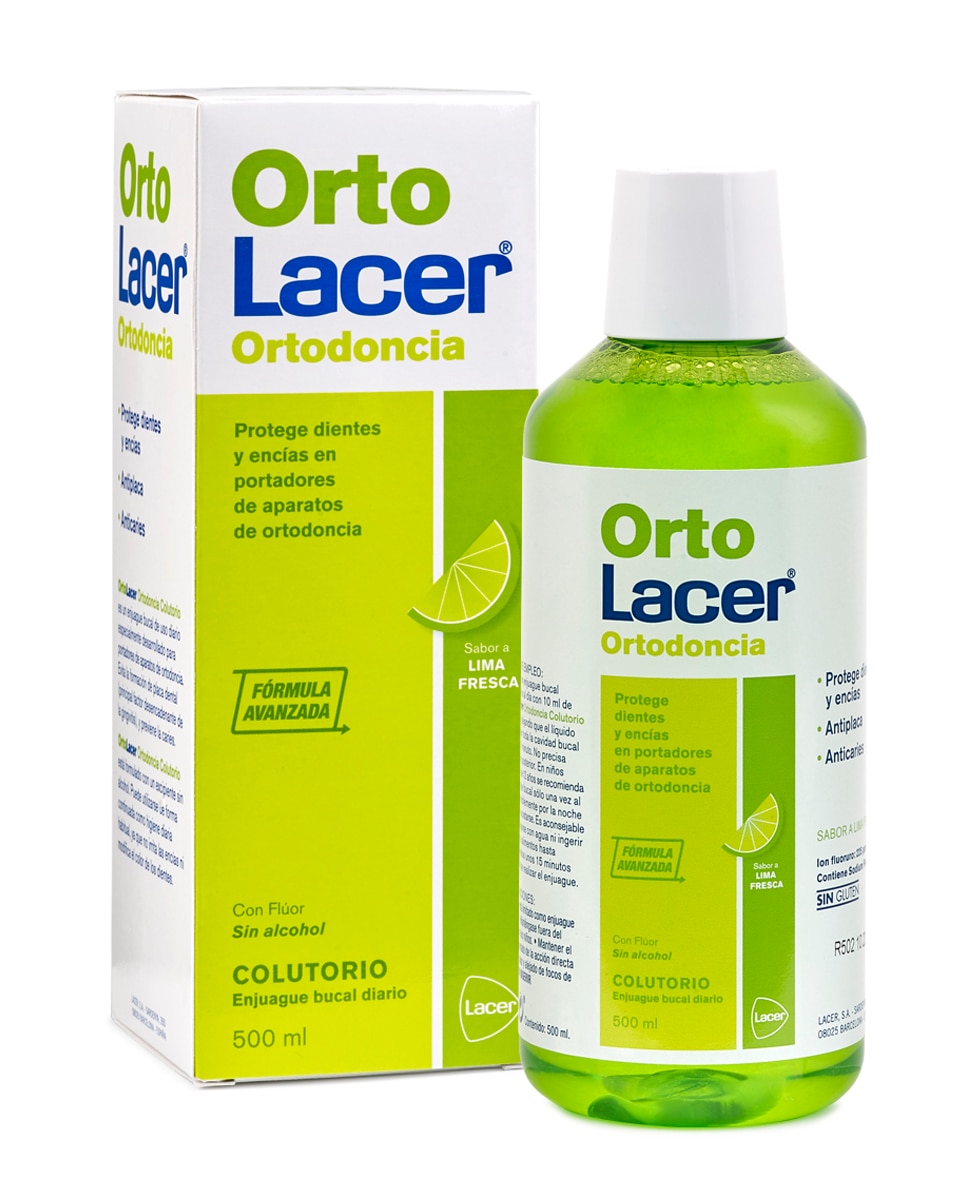 Lacer - Colutorio Lima Fresca 500 ml Ortolacer.