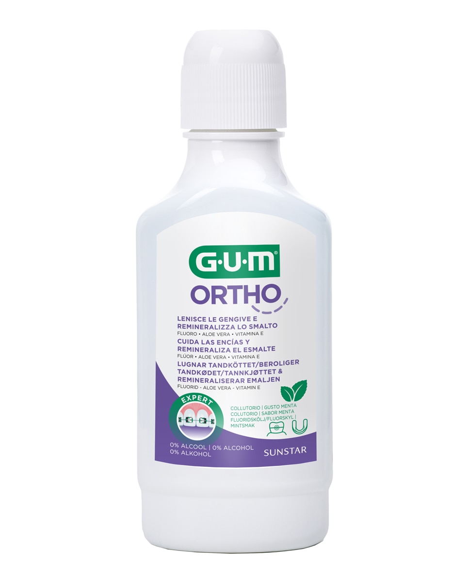 Gum - Colutorio Ortho 300 Ml Gum®.