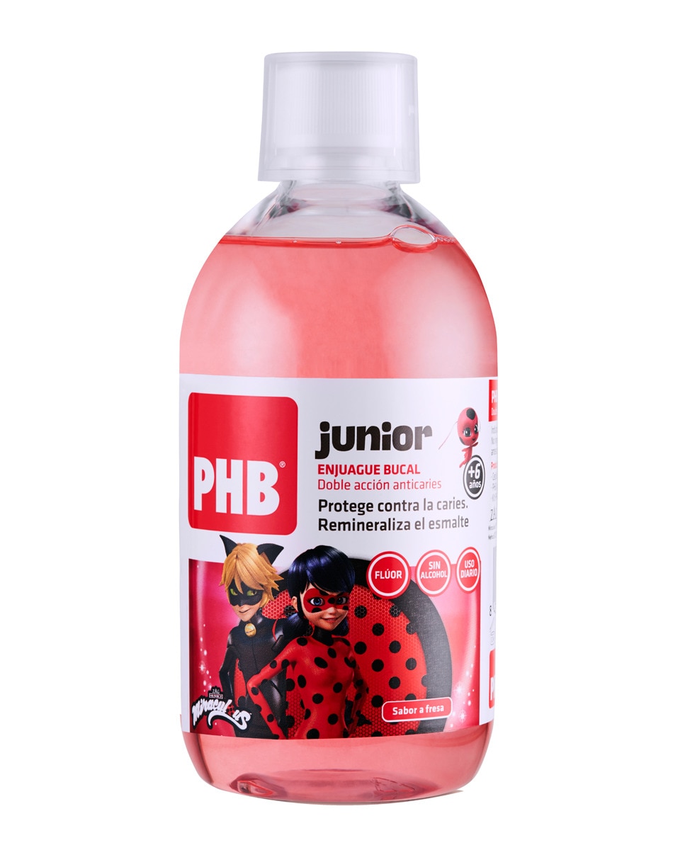 PHB - Enjuage Bucal 500 ml Junior PHB.
