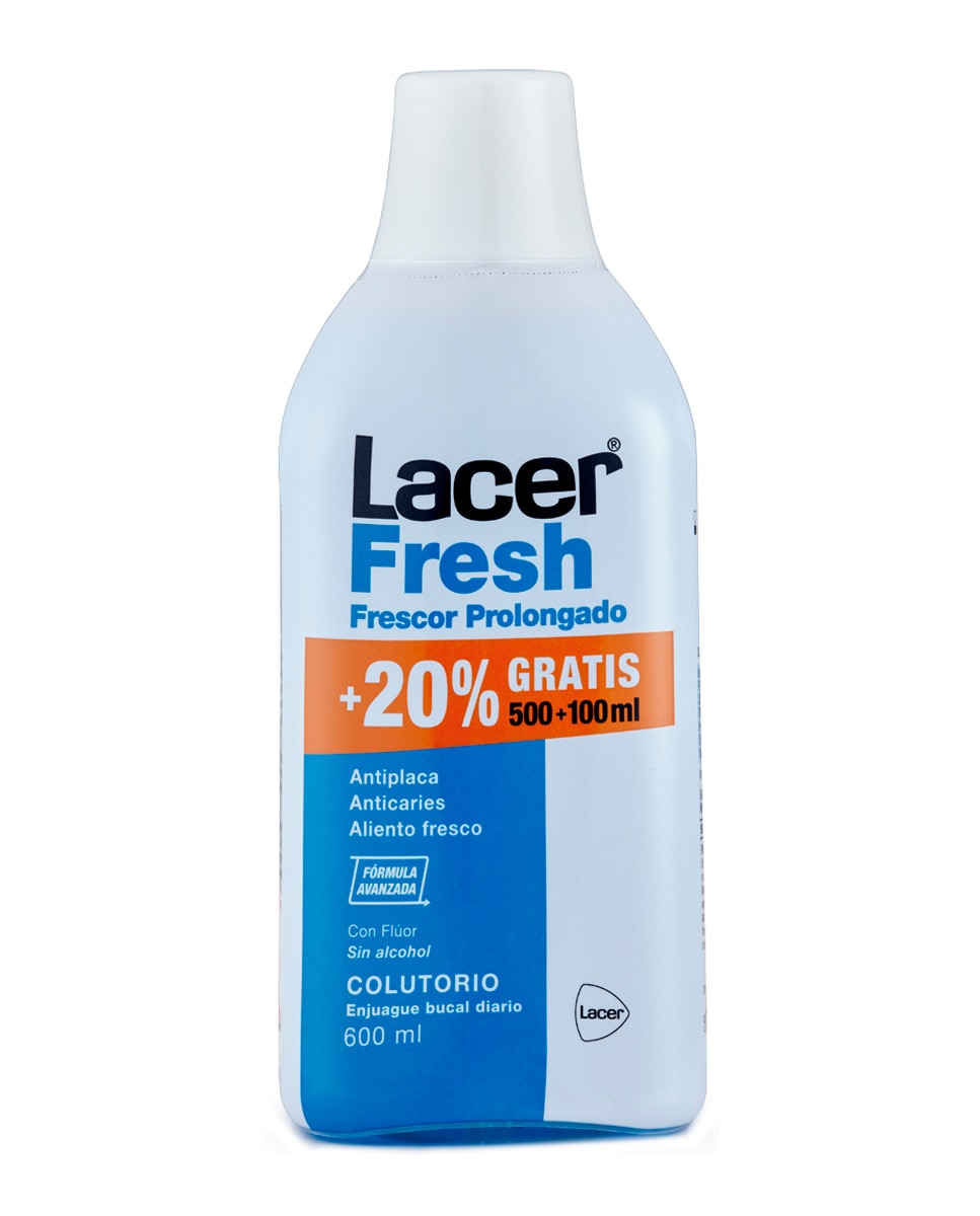 Lacer - Colutorio 600 ml Lacerfresh.