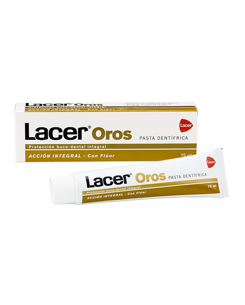 Pasta Dentífrica Laminado 75 ml Lacer Oros - 75 ml 2