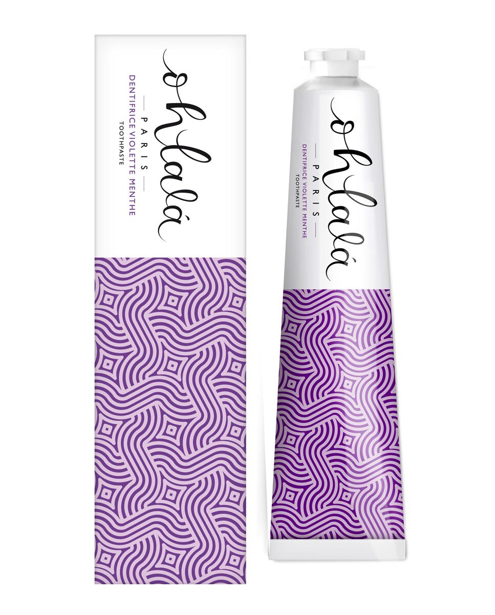 Pasta de dientes Violeta Menta Ohlala Laboratoires - 75 ml 2