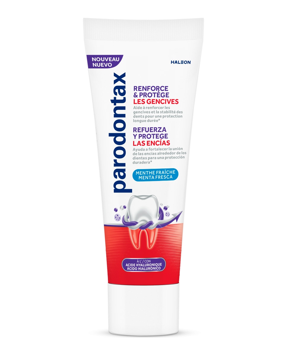 Parodontax - Pasta de Dientes con Ácido Hialurónico Parodontax Refuerza y Protege las Encías 75 ml Parodontax.