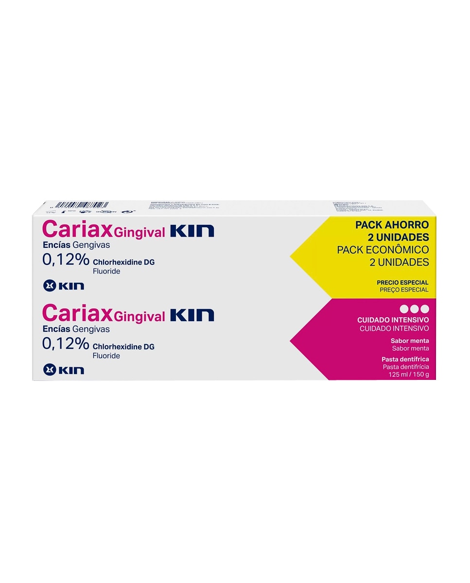 Kin - Pack Cariax Gingival Kin.