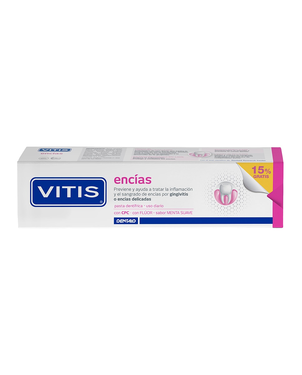Vitis - Pasta dentífrica Encías Vitis.