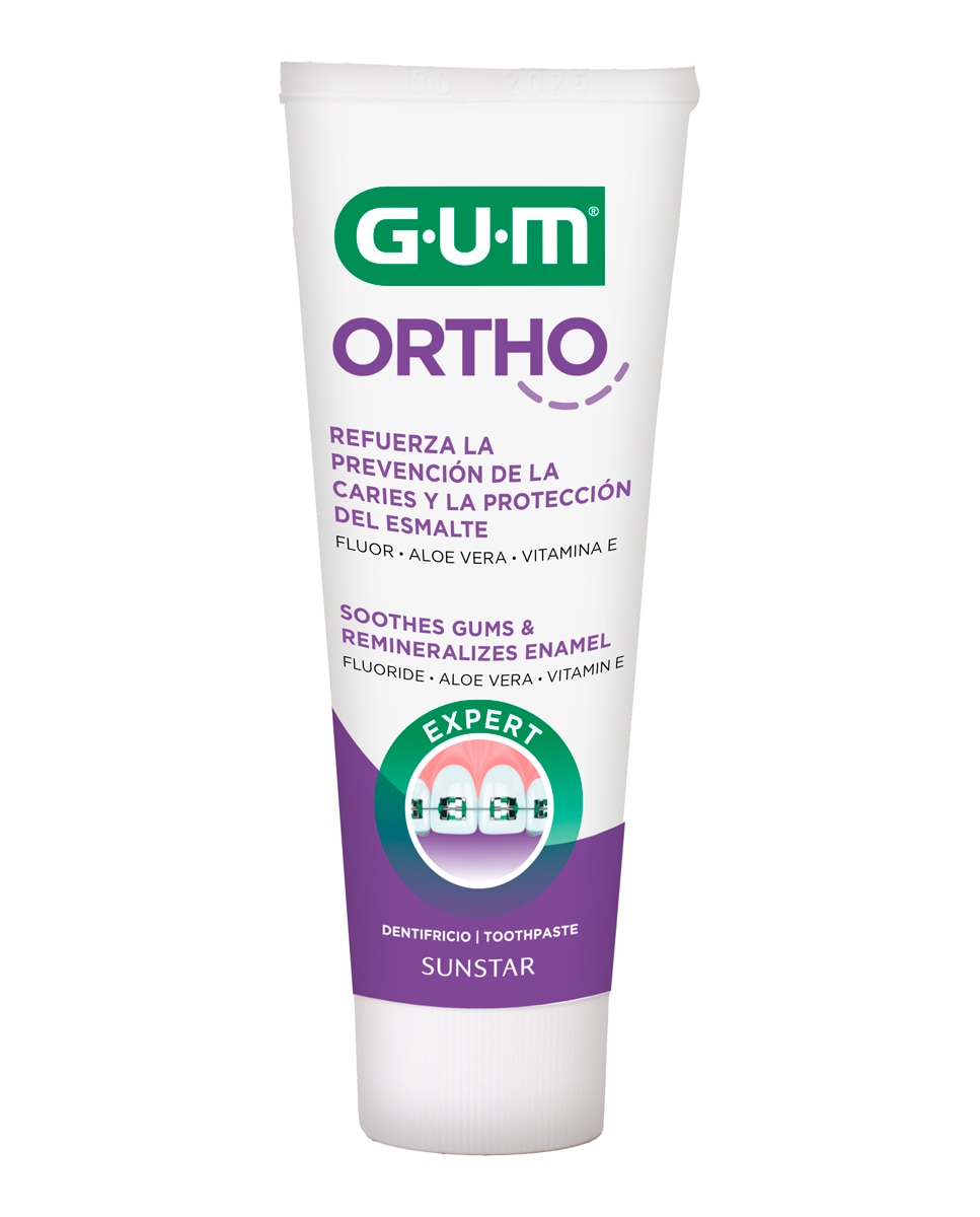 Gum - Gel Dentífrico Ortho 75 Ml Gum®.