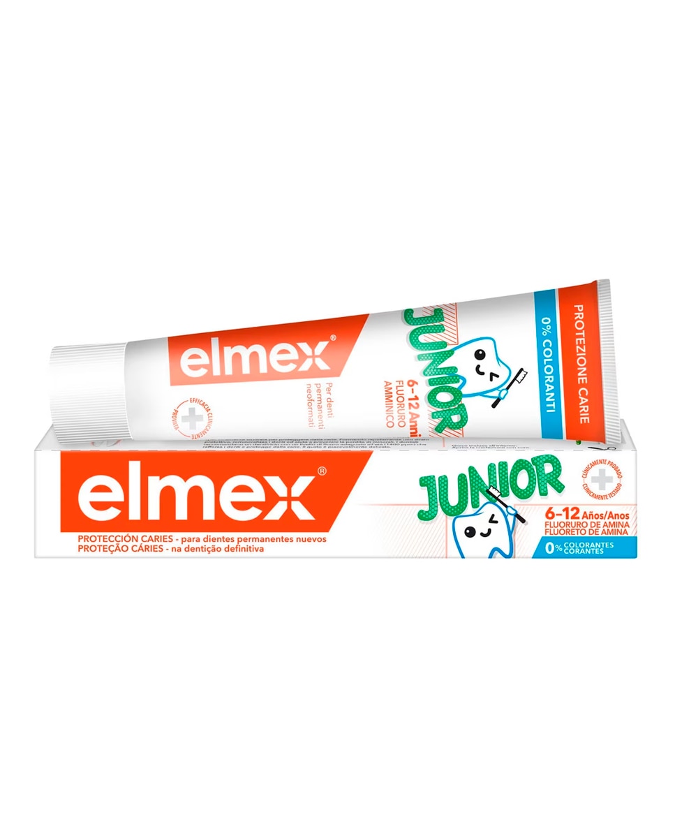 Elmex - Pasta De Dientes Infantil Junior 75 ml Elmex®.