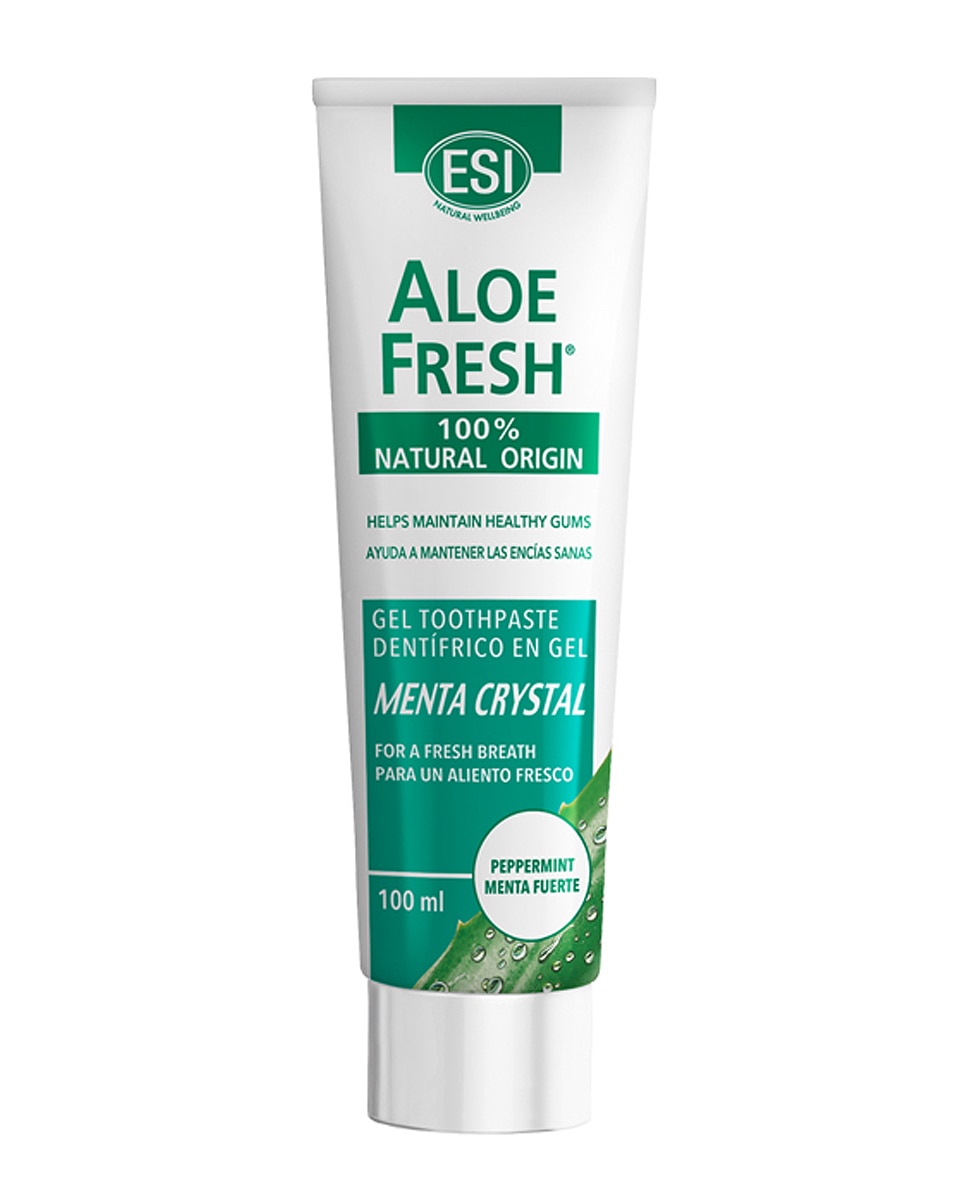ESI - Gel Dentífrico Menta Cristal Retard Aloe Fresh ESI.