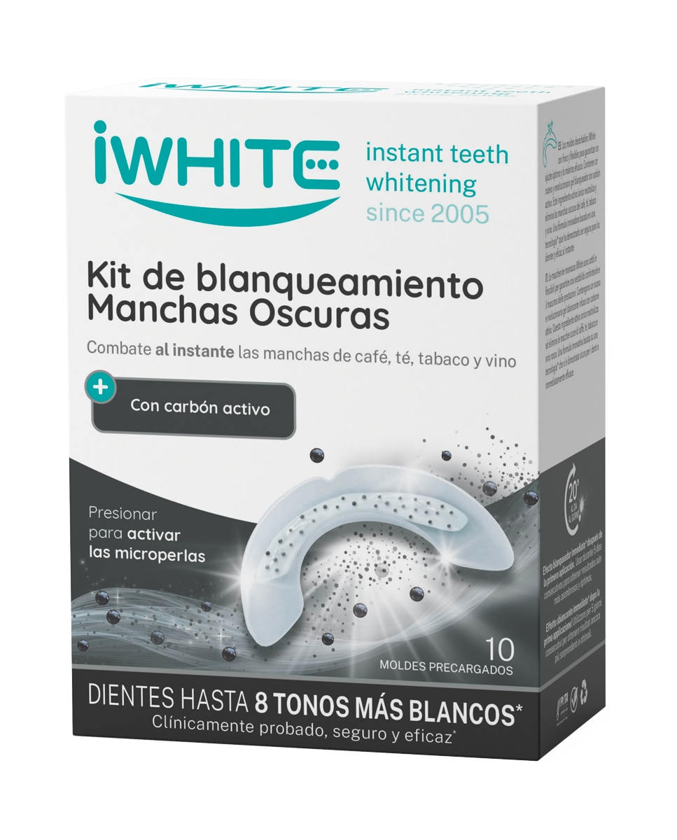 iWHITE - Kit Blanqueamiento dental Manchas oscuras iWhite.