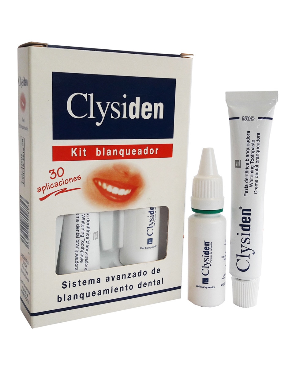 Pharma Otc - Kit blanqueador dental 30 aplicaciones Clysiden Pharma Otc.