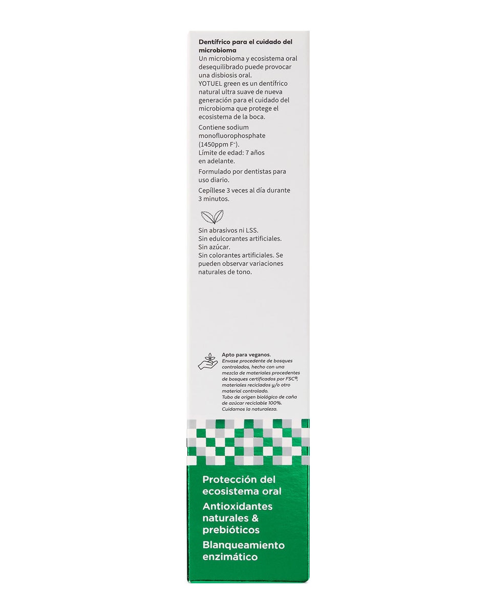Dentífrico Microbiome Green Yotuel - 100 ml 4