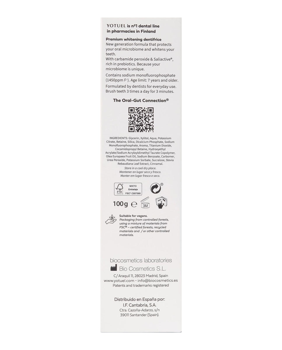 Dentífrico Microbiome One Yotuel - 100 ml 5