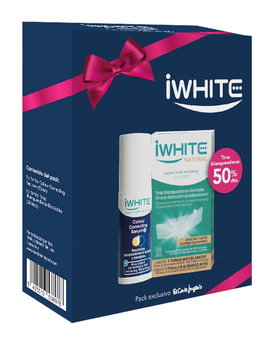 iWHITE - Estuche Regalo Serum + Tiras iWhite.