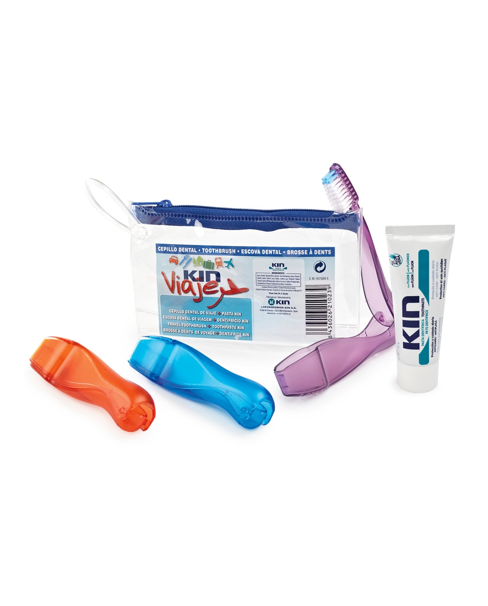 Kin - Pack Cepillo Dental plegable viaje Kin.