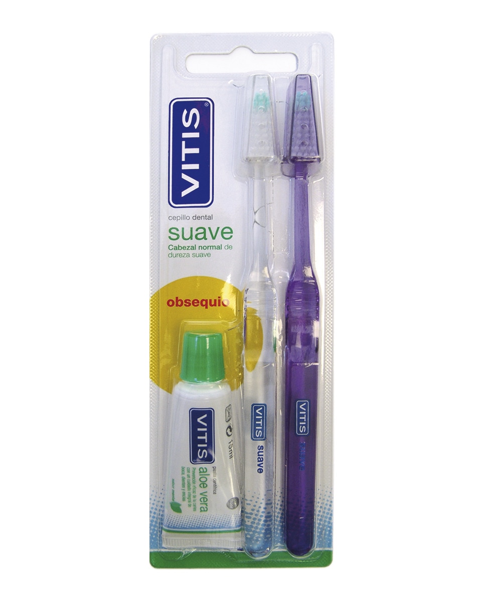 Imagen 0 de Pack Cepillo dental Suave Vitis