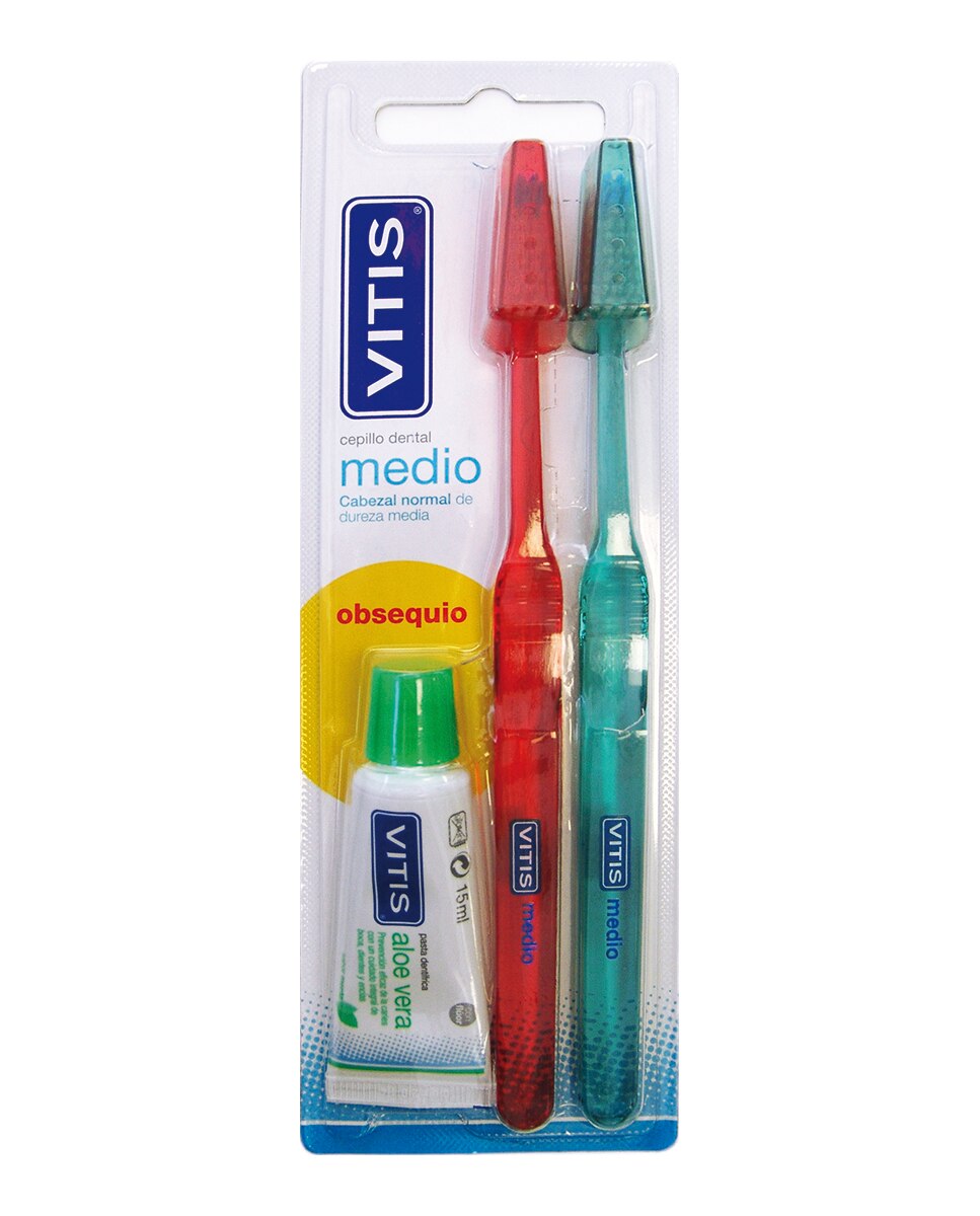 Imagen 0 de Pack Cepillo dental Medio Vitis
