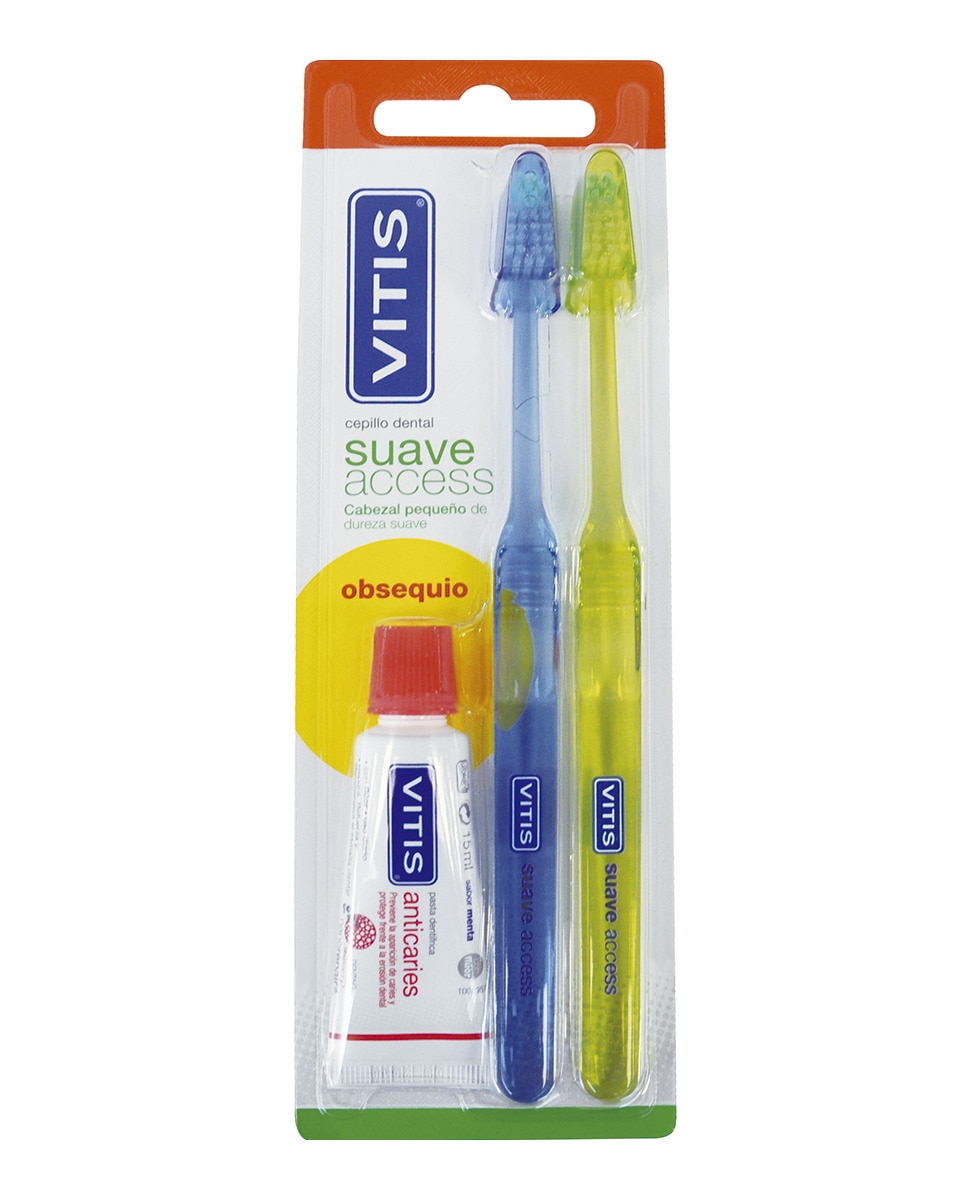 Imagen 0 de Duplo Cepillo dental Access Suave Vitis