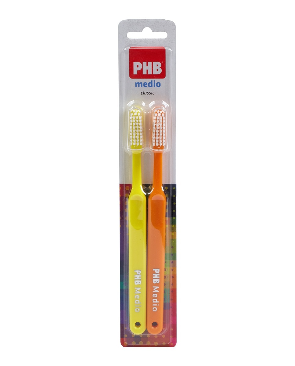 PHB - Cepillo Dental Classic Medio Duplo II PHB.