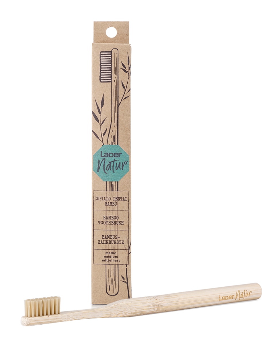 Lacer - Cepillo Dental Bambú Lacer Natur.