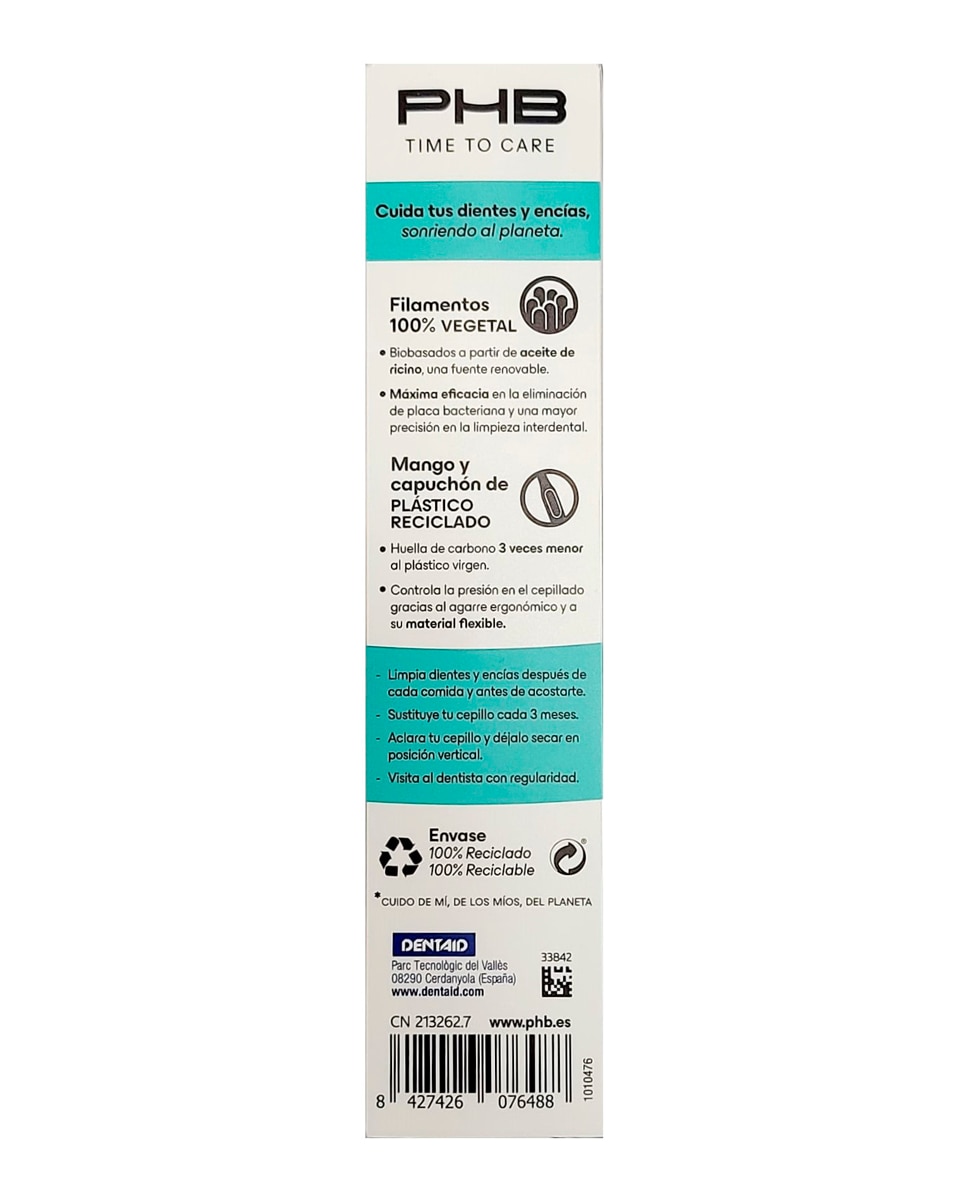 Cepillo Dental So Eco Medio PHB 2